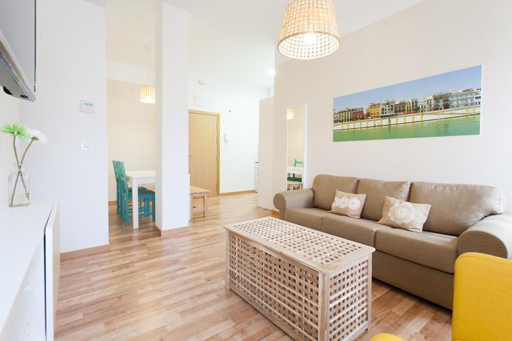 Apartamentos Diaber Larana Sevilha Quarto foto